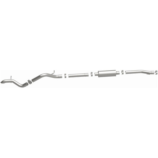 MagnaFlow 2007-2011 Jeep Wrangler Rock Crawler Series Cat-Back Performance Exhaust System