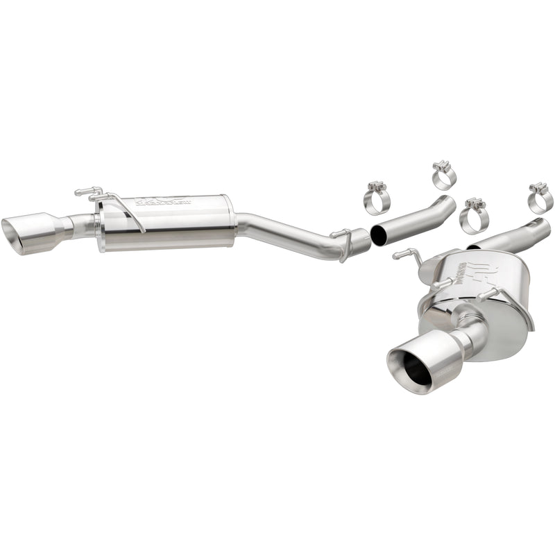 Load image into Gallery viewer, MagnaFlow 2010-2015 Chevrolet Camaro Street Series Axle-Back Performance Exhaust System
