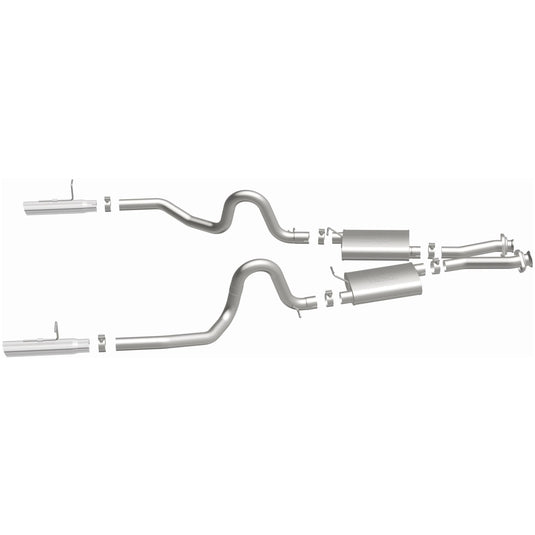 MagnaFlow 1986-1993 Ford Mustang Street Series Cat-Back Performance Exhaust System