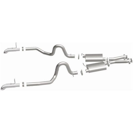 MagnaFlow 1987-1993 Ford Mustang Street Series Cat-Back Performance Exhaust System