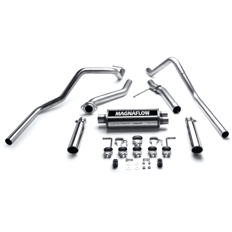 Load image into Gallery viewer, MagnaFlow Street Series Cat-Back Performance Exhaust System 15754
