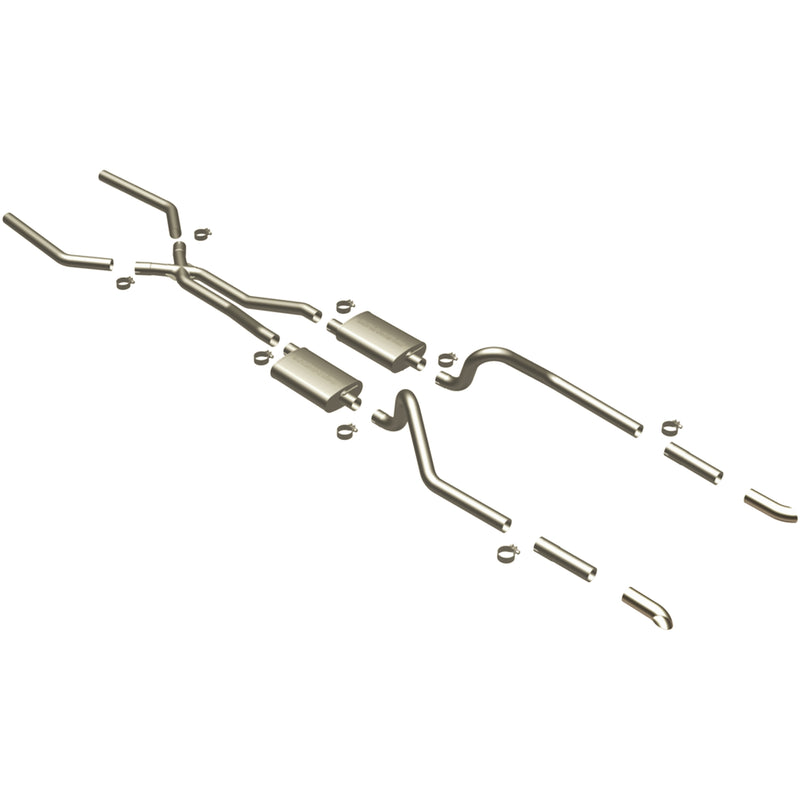 Load image into Gallery viewer, MagnaFlow 1967-1970 Ford Mustang Street Series Crossmember-Back Performance Exhaust System
