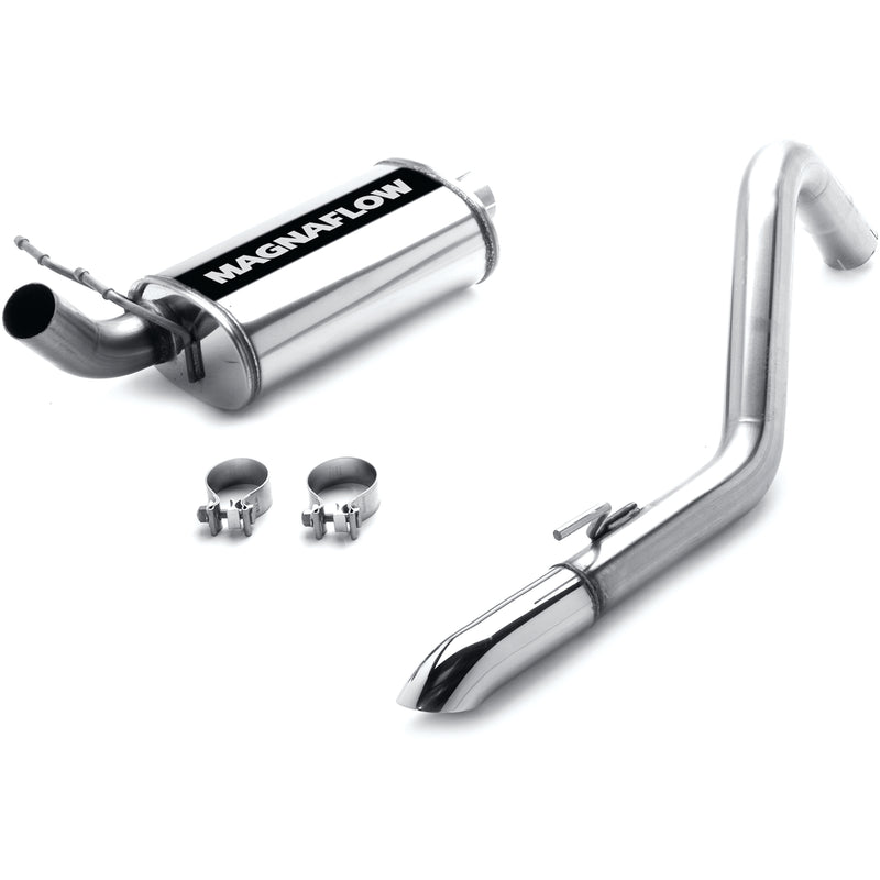 Load image into Gallery viewer, MagnaFlow 1991-1995 Jeep Wrangler Street Series Cat-Back Performance Exhaust System
