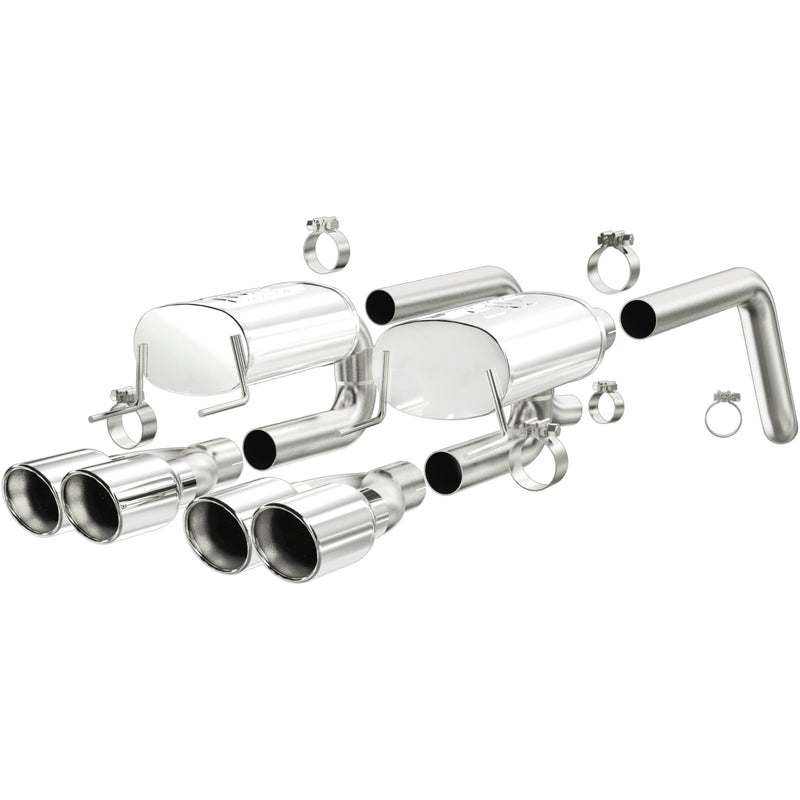 Load image into Gallery viewer, MagnaFlow 2005-2008 Chevrolet Corvette Street Series Axle-Back Performance Exhaust System
