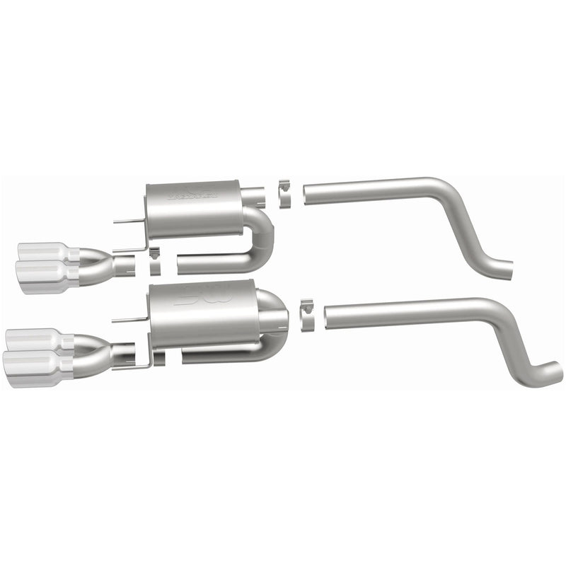 Load image into Gallery viewer, MagnaFlow 2005-2008 Chevrolet Corvette Street Series Axle-Back Performance Exhaust System
