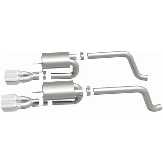 MagnaFlow 2005-2008 Chevrolet Corvette Street Series Axle-Back Performance Exhaust System