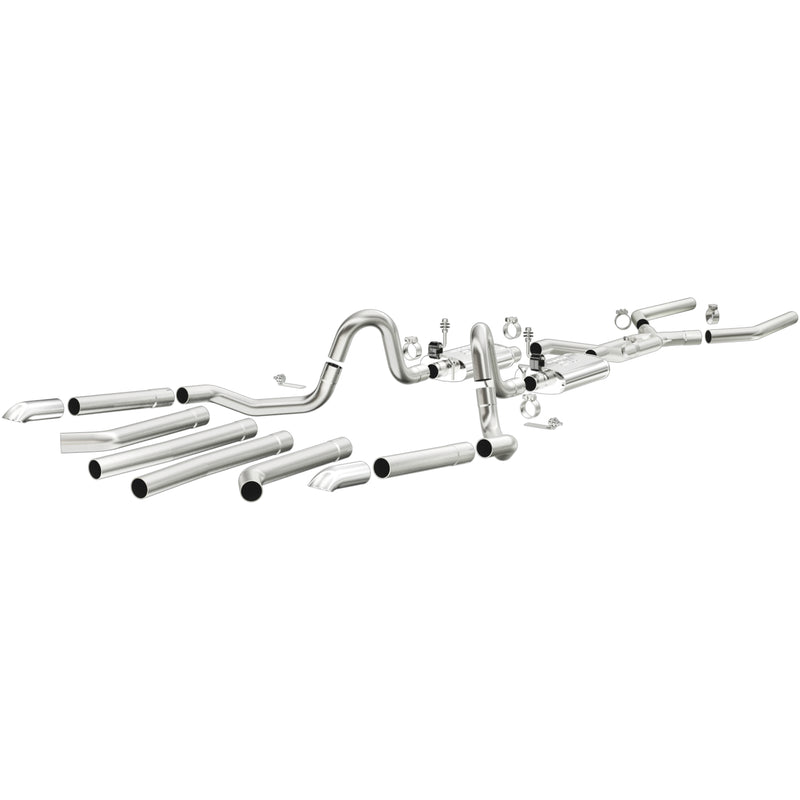 Load image into Gallery viewer, MagnaFlow Street Series Crossmember-Back Performance Exhaust System 15894
