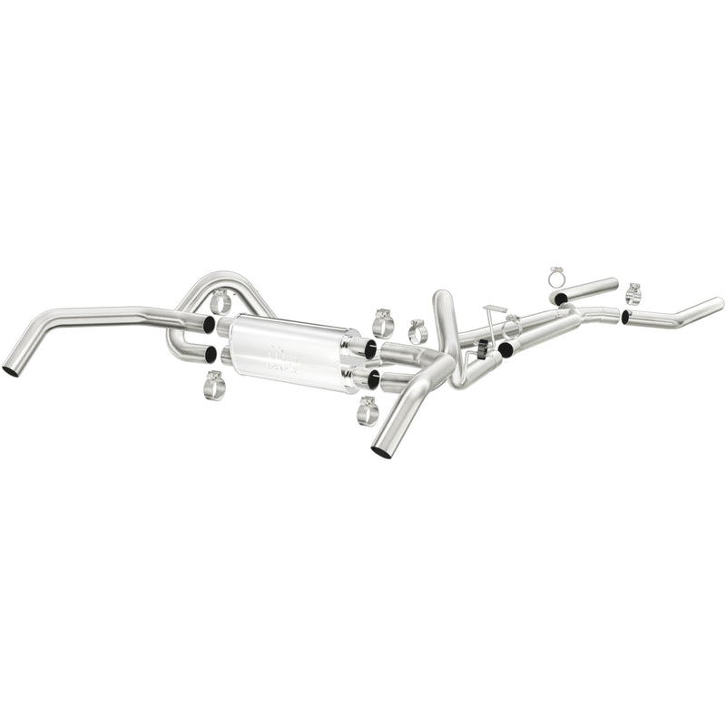 Load image into Gallery viewer, MagnaFlow Street Series Crossmember-Back Performance Exhaust System 15895
