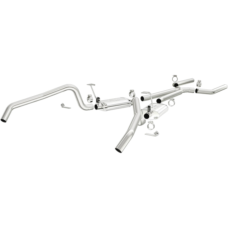 Load image into Gallery viewer, MagnaFlow Street Series Crossmember-Back Performance Exhaust System 15896
