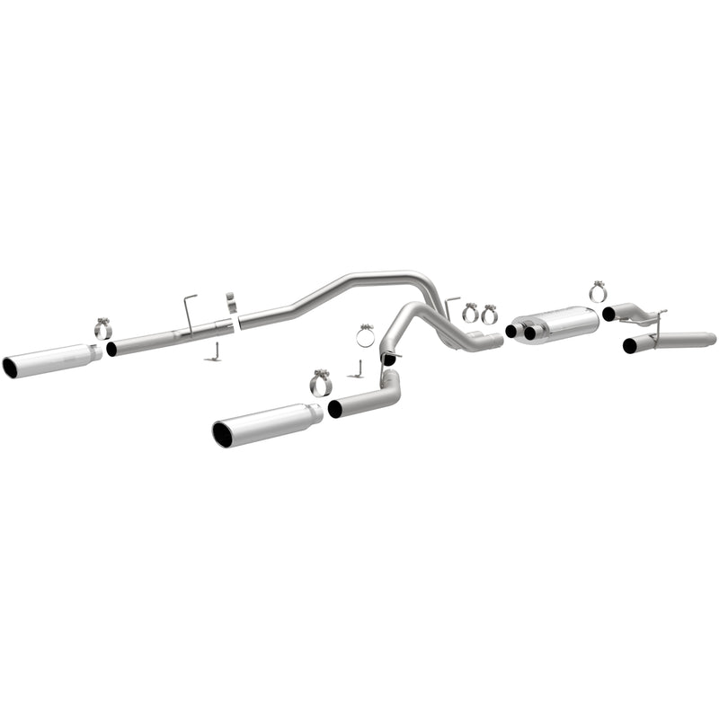 Load image into Gallery viewer, MagnaFlow Street Series Cat-Back Performance Exhaust System 16520
