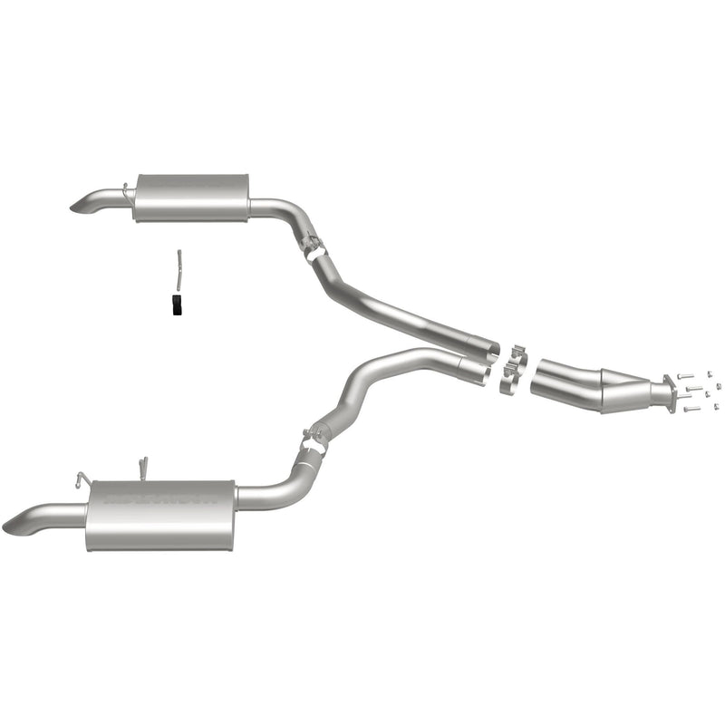 Load image into Gallery viewer, MagnaFlow 1975-1979 Chevrolet Corvette Street Series Cat-Back Performance Exhaust System
