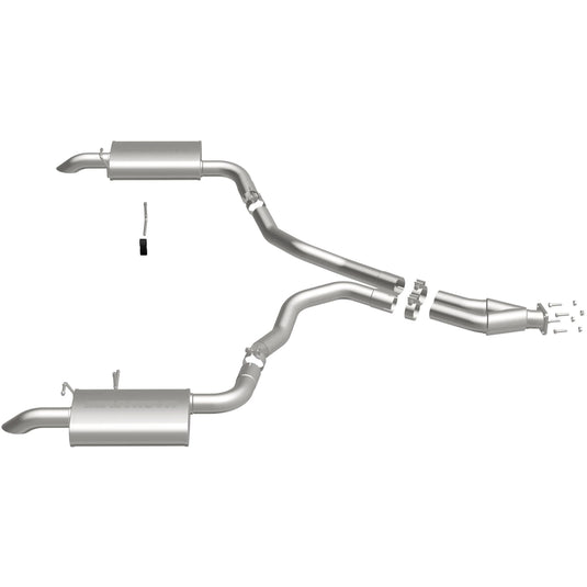 MagnaFlow 1975-1979 Chevrolet Corvette Street Series Cat-Back Performance Exhaust System