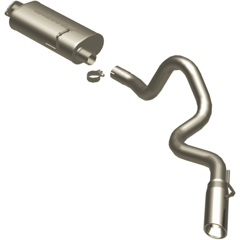 Load image into Gallery viewer, MagnaFlow 1994-1997 Land Rover Defender 90 Touring Series Cat-Back Performance Exhaust System
