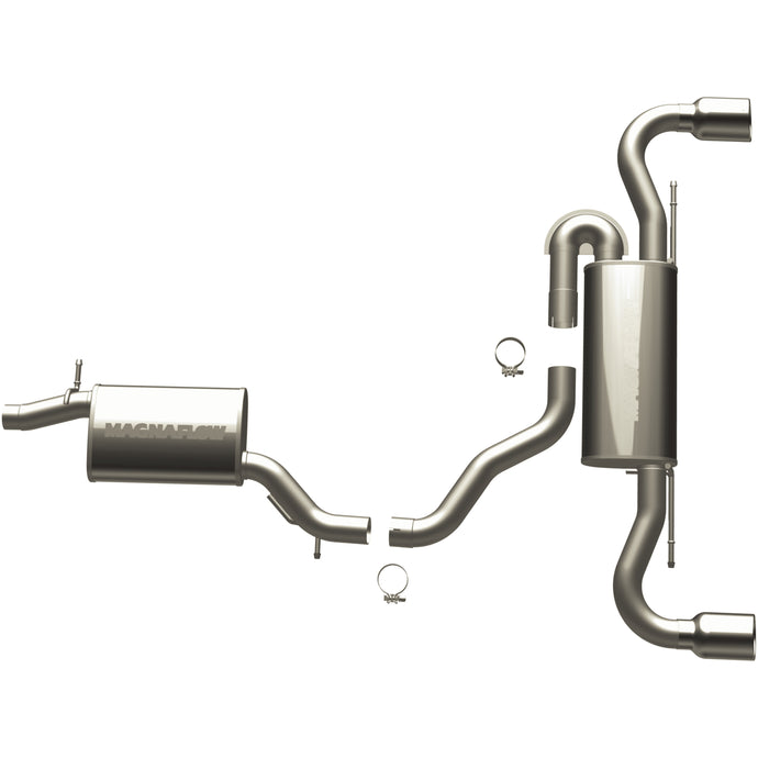 MagnaFlow 2008-2009 Audi TT Quattro Touring Series Cat-Back Performance Exhaust System