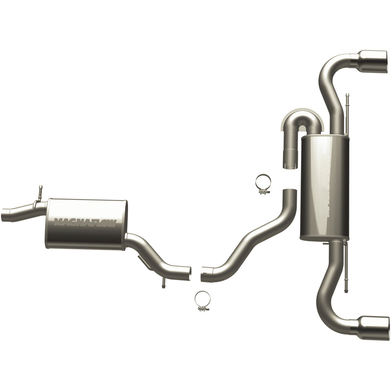 Load image into Gallery viewer, MagnaFlow 2008-2009 Audi TT Quattro Touring Series Cat-Back Performance Exhaust System
