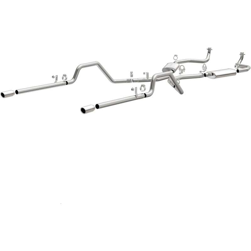 Load image into Gallery viewer, MagnaFlow 1961-1964 Chevrolet Impala Street Series Crossmember-Back Performance Exhaust System
