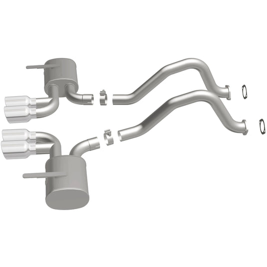 MagnaFlow 1997-2004 Chevrolet Corvette Street Series Axle-Back Performance Exhaust System