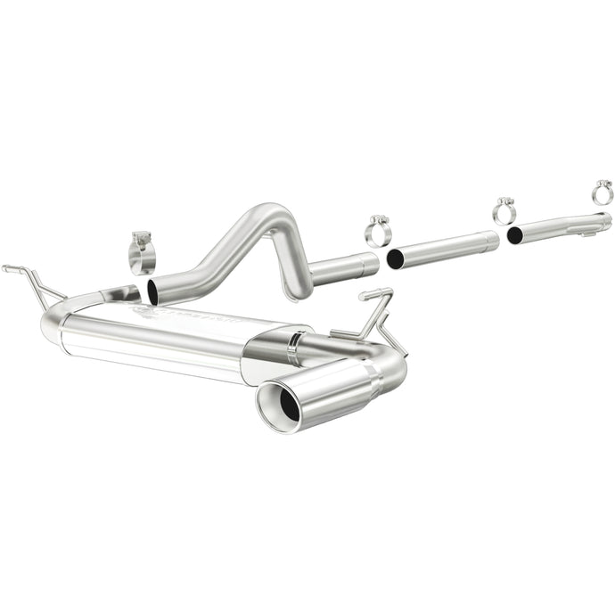 MagnaFlow 2007-2011 Jeep Wrangler Street Series Cat-Back Performance Exhaust System