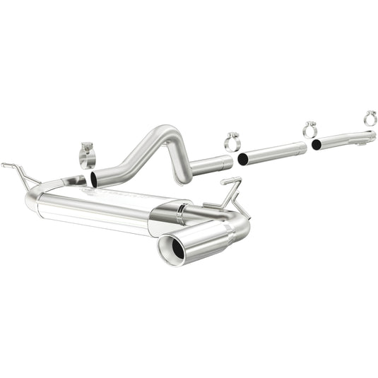 MagnaFlow 2007-2011 Jeep Wrangler Street Series Cat-Back Performance Exhaust System