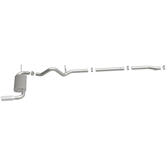 MagnaFlow 2007-2011 Jeep Wrangler Street Series Cat-Back Performance Exhaust System