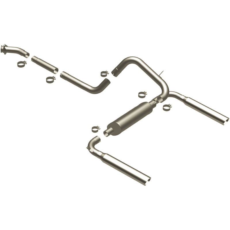 Load image into Gallery viewer, MagnaFlow Street Series Cat-Back Performance Exhaust System 16829
