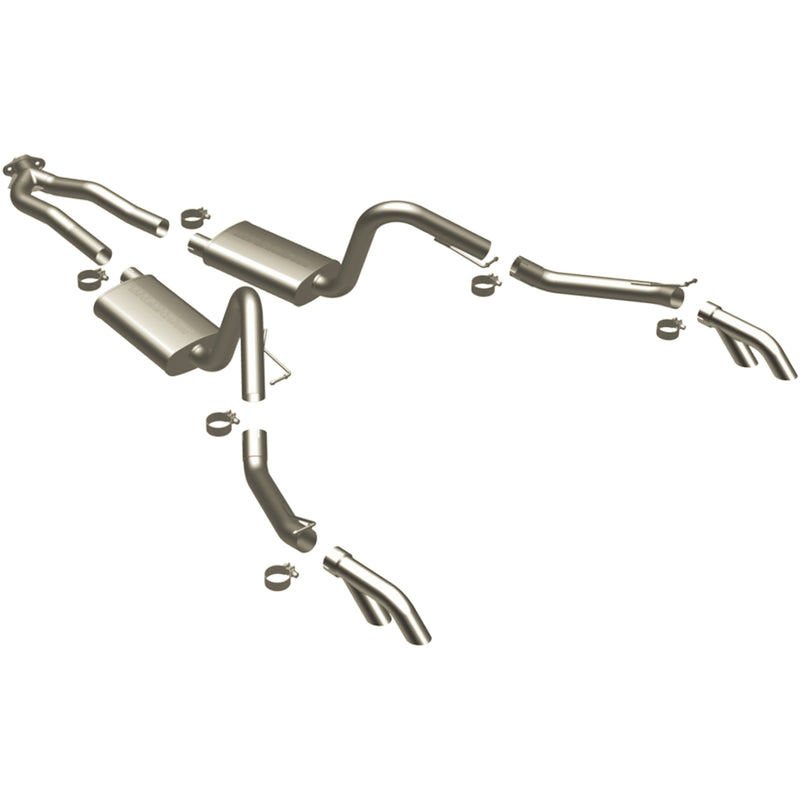 Load image into Gallery viewer, MagnaFlow 1975-1981 Pontiac Firebird Street Series Cat-Back Performance Exhaust System
