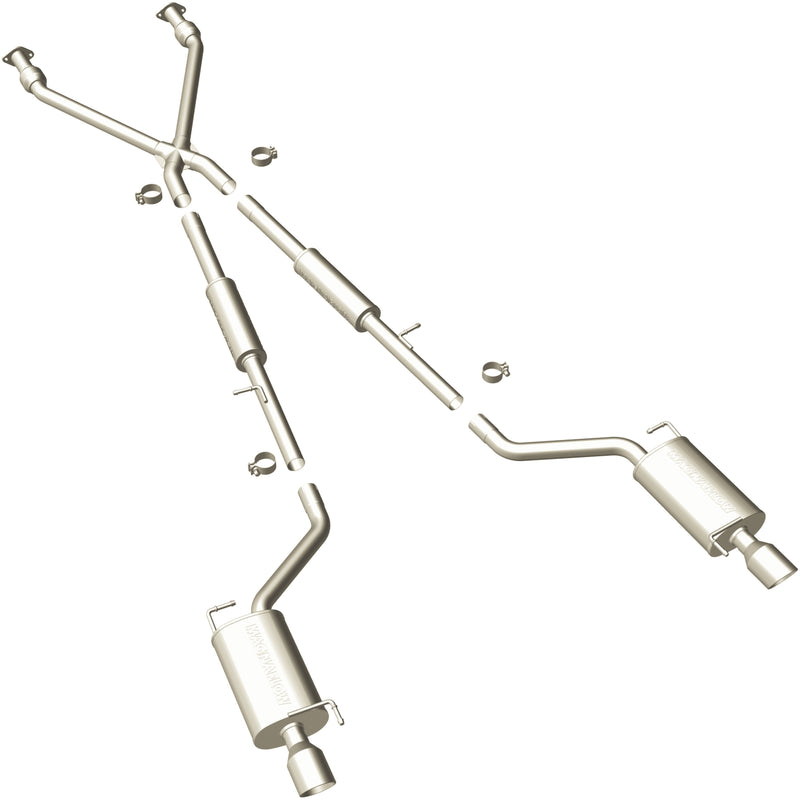 Load image into Gallery viewer, MagnaFlow Street Series Cat-Back Performance Exhaust System 16862

