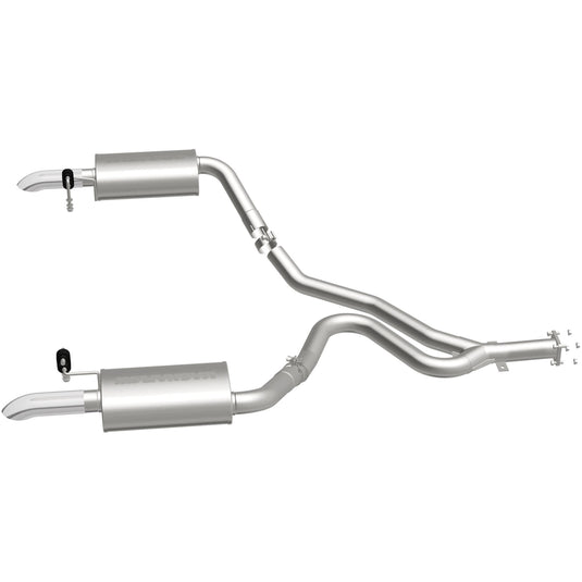 MagnaFlow 1980-1981 Chevrolet Corvette Street Series Cat-Back Performance Exhaust System
