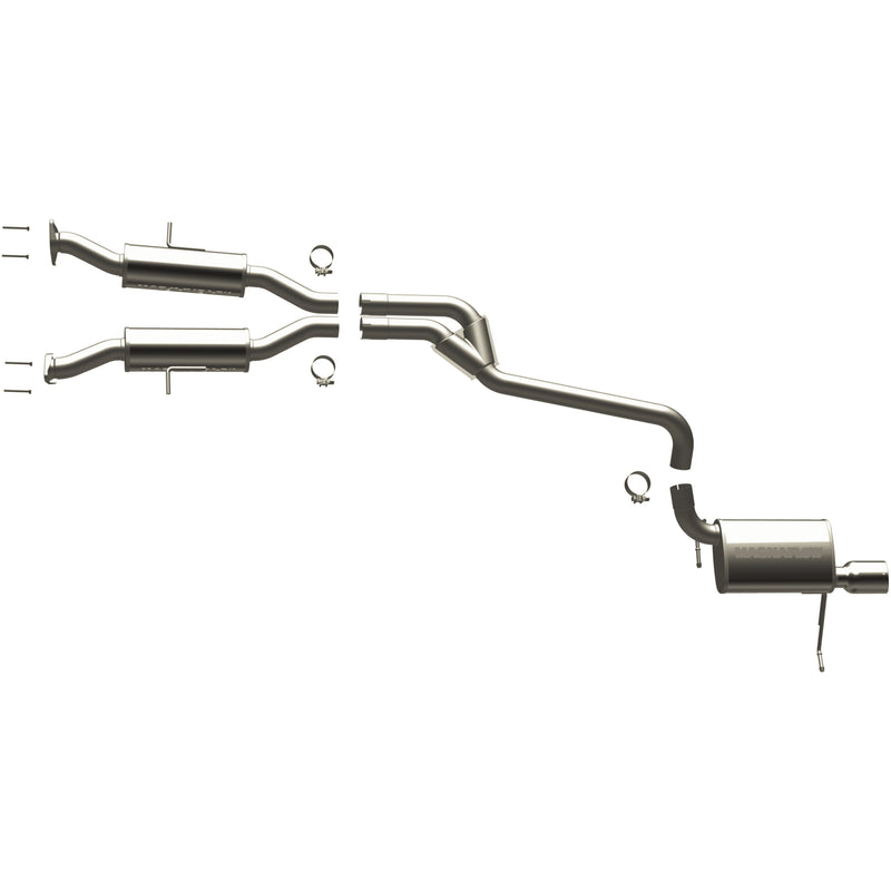 Load image into Gallery viewer, MagnaFlow 2011-2013 Jeep Grand Cherokee Street Series Cat-Back Performance Exhaust System
