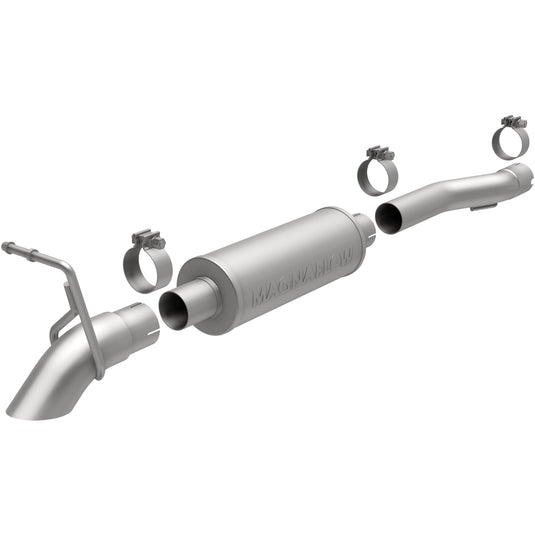 MagnaFlow 2007-2011 Jeep Wrangler Off-Road Pro Series Cat-Back Performance Exhaust System