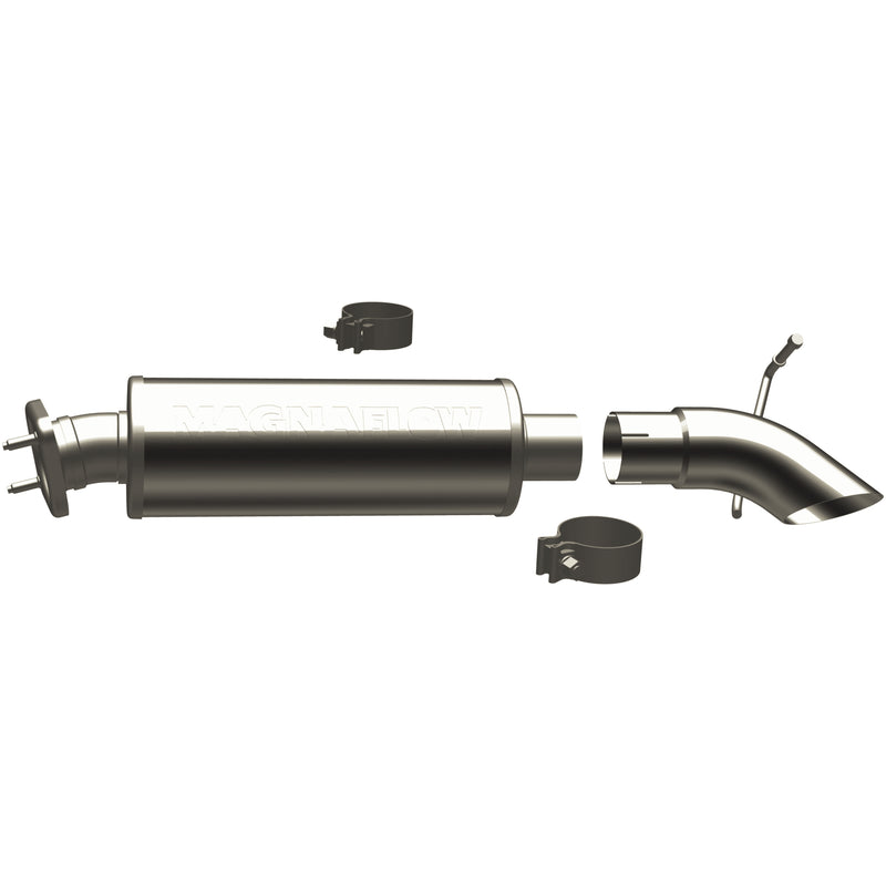Load image into Gallery viewer, MagnaFlow 2000-2006 Jeep Wrangler Off-Road Pro Series Cat-Back Performance Exhaust System
