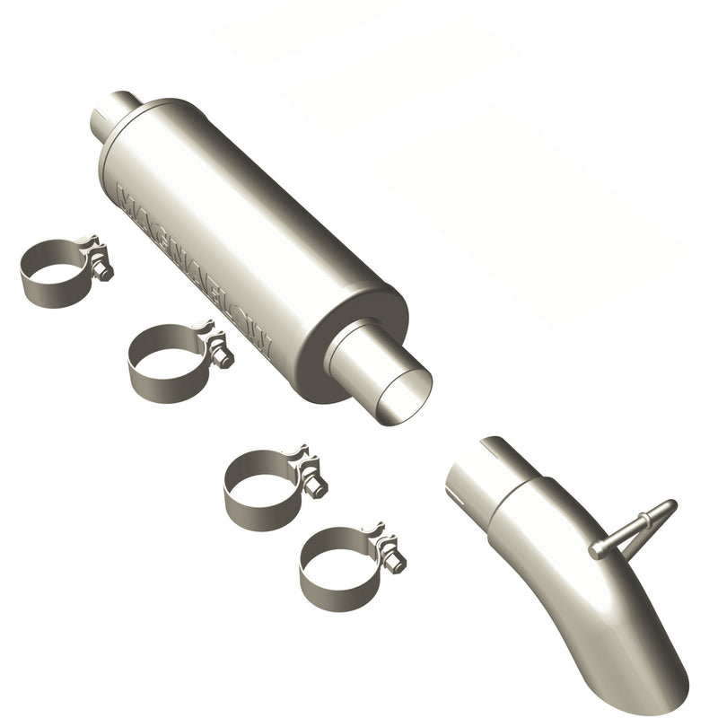 Load image into Gallery viewer, MagnaFlow 1997-1999 Jeep Wrangler Off-Road Pro Series Cat-Back Performance Exhaust System
