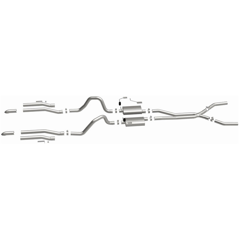 Load image into Gallery viewer, MagnaFlow Street Series Crossmember-Back Performance Exhaust System 19303

