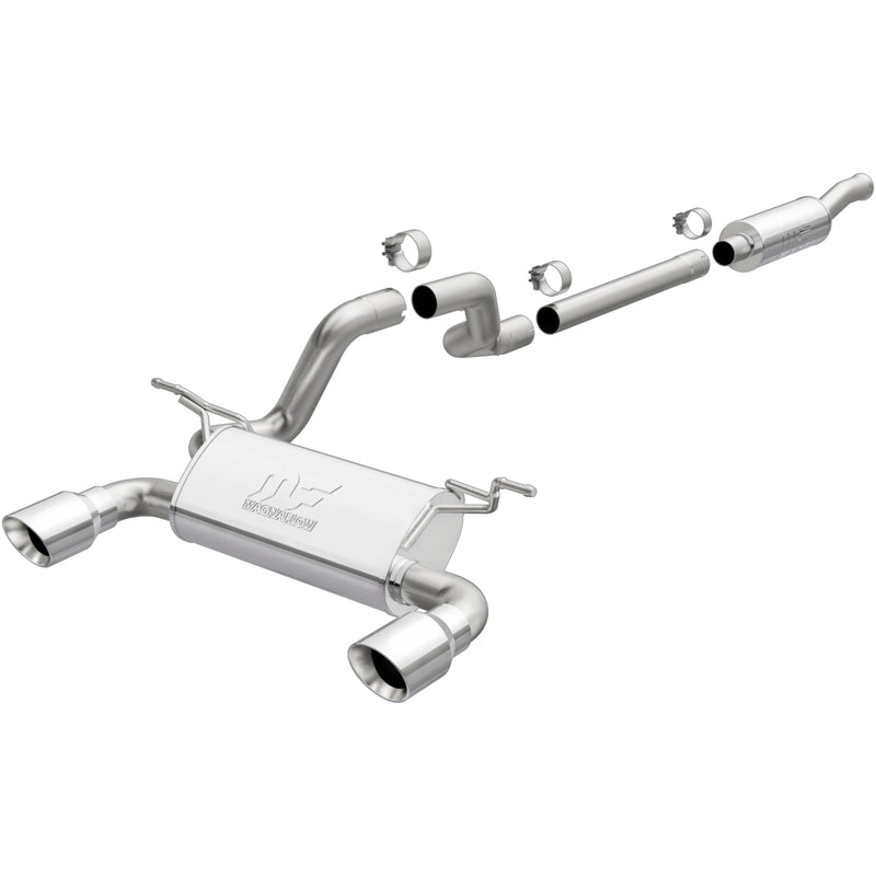 Load image into Gallery viewer, MagnaFlow 2018-2025 Jeep Wrangler Street Series Cat-Back Performance Exhaust System
