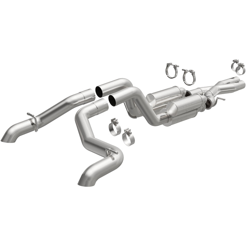 Load image into Gallery viewer, MagnaFlow 2021-2025 Jeep Wrangler Rock Crawler Series Cat-Back Performance Exhaust System
