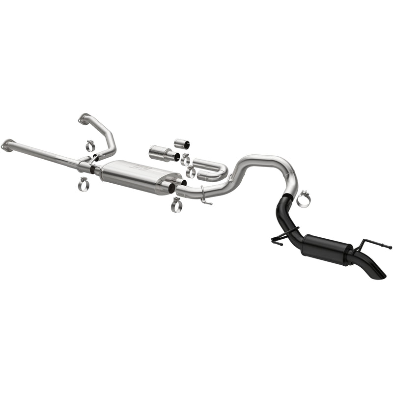 Load image into Gallery viewer, MagnaFlow 2023-2025 Toyota Sequoia Overland Series Black Cat-Back Performance Exhaust System
