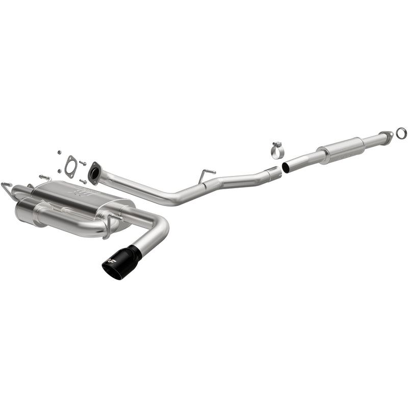 Load image into Gallery viewer, MagnaFlow 2018-2023 Subaru Crosstrek Overland Series Black Chrome Cat-Back Performance Exhaust System
