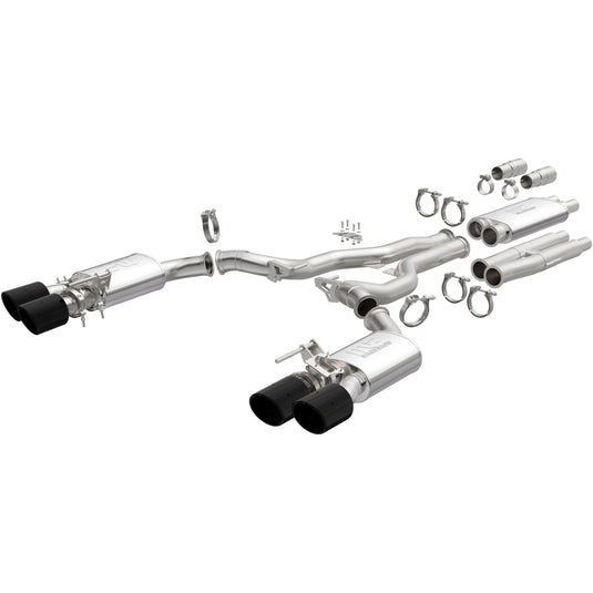 MagnaFlow 2024-2025 Ford Mustang Dark Horse XMOD Series Carbon Fiber Cat-Back Performance Exhaust System
