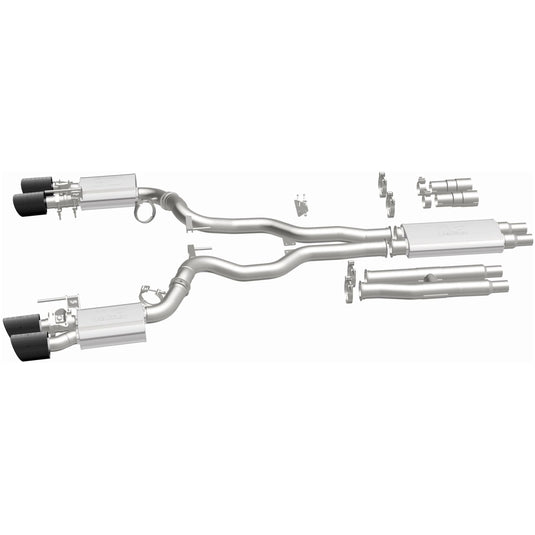 MagnaFlow 2024-2025 Ford Mustang Dark Horse XMOD Series Carbon Fiber Cat-Back Performance Exhaust System