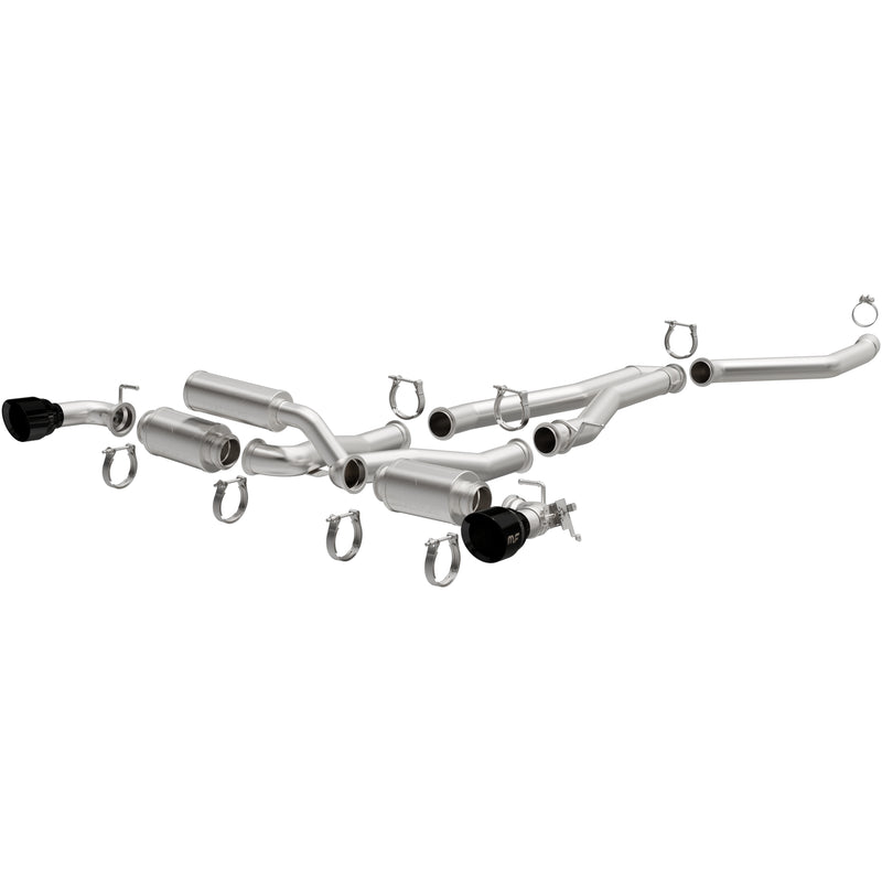 Load image into Gallery viewer, MagnaFlow 2020-2025 Toyota GR Supra SPEQ Series Black Chrome Cat-Back Performance Exhaust System
