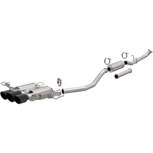 MagnaFlow 2023-2025 Honda Civic Type R SPEQ Series Carbon Fiber Cat-Back Performance Exhaust System