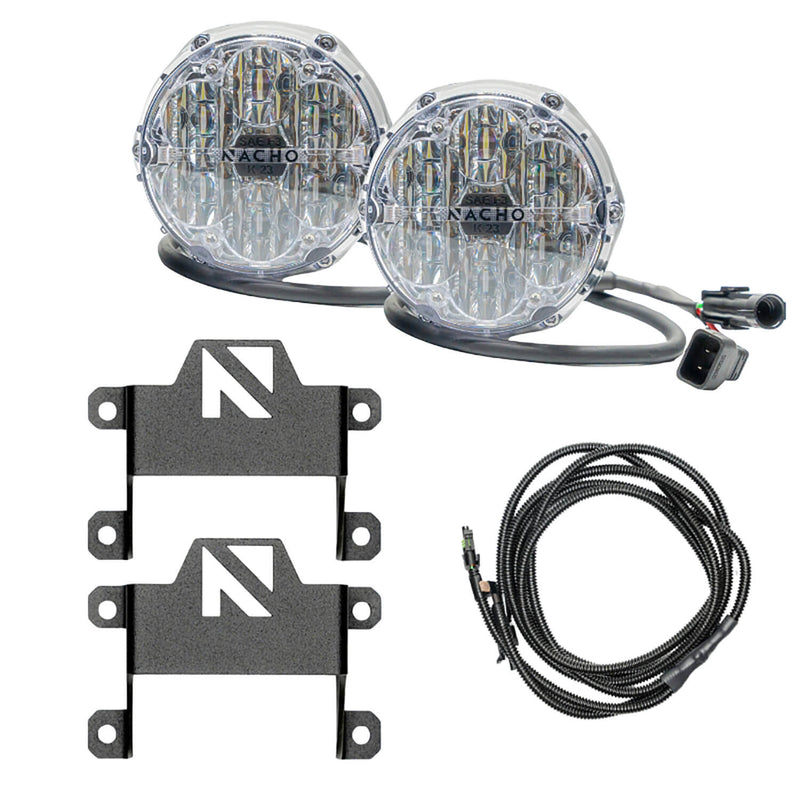 Load image into Gallery viewer, NACHO - V3BC1KWSO - SAE Only White Plug N Play Fog Light Kit
