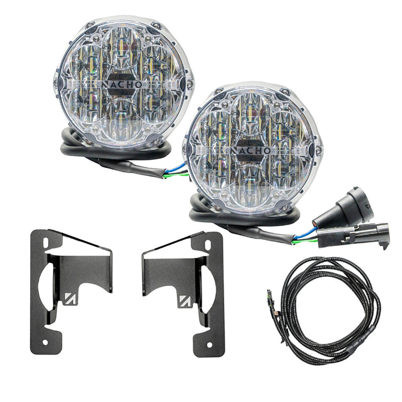 Load image into Gallery viewer, NACHO - V3JW2KWSO - SAE Only White Plug N Play Fog Light Kit
